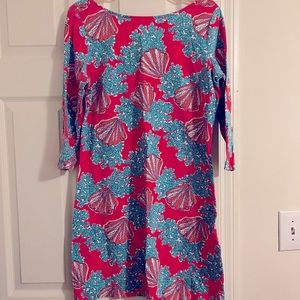 RARE GENTLY PRE-OWNED LADIES SIZE L LILLY PULITZER CORALINA TOPANGA